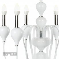 Цена на Подвесная люстра iLamp 88003-6 WH