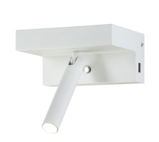 Фото Бра Crystal Lux CLT 228W USB WH