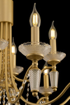 Купить с доставкой по Москве и России Подвесная люстра Freya FR2009PL-12G