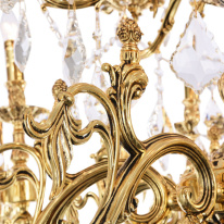 Купить с доставкой по Москве и России Подвесная люстра Maytoni DIA882-PL-30-G