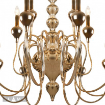 Купить Подвесная люстра iLamp 88003-10+5 GD