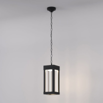 Цена на Подвесной уличный светильник Elektrostandard 1528 TECHNO LED чёрный