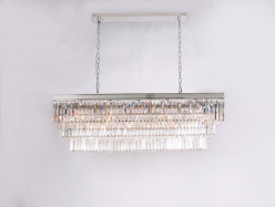 Фото Каскадная люстра Newport 31116/S nickel