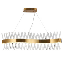 Фото Подвесная люстра Natali Kovaltseva LED LAMPS 81357 GOLD SATIN