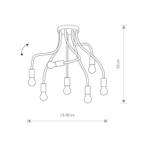 Купить с доставкой по Москве и России Накладная люстра Nowodvorski 9273