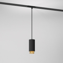 Фото Светильник на шине Elektrostandard Nubis GU10 чёрный/золото (85021/01) однофазный