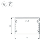 Купить Профиль Arlight 046962