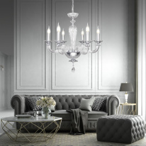 Купить с доставкой по Москве и России Подвесная люстра Bogate's 338/6 Strotskis Smart (318/6)