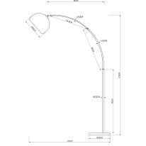 Торшер ARTE Lamp A5822PN-1SS Цена на Торшер ARTE Lamp A5822PN-1SS