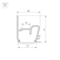Купить Профиль Arlight 040701