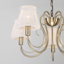 Купить с доставкой по Москве и России Подвесная люстра Eurosvet 60061/5 античная бронза