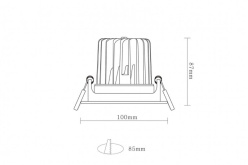 Купить Влагозащищенный светильник Donolux DL18894R12W1