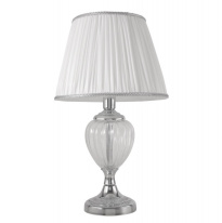 Фото Настольная лампа Crystal Lux ALMA WHITE LG1