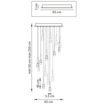 Цена на Каскадная люстра Lightstar 757161