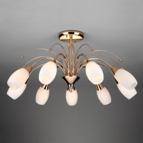 Фото Люстра на штанге Eurosvet 22080/9 золото