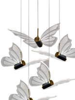 Цена на Каскадная люстра Natali Kovaltseva LED LAMPS 81364 GOLD