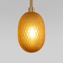 Купить Каскадная люстра Eurosvet 50266 дымчатый/прозрачный/янтарный