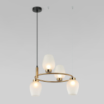 Фото Подвесная люстра Eurosvet 30183/4 латунь