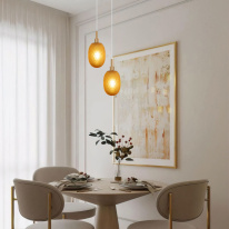 Цена на Подвесной светильник Eurosvet 50266/1 янтарный