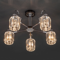 Цена на Люстра на штанге Eurosvet 70090/5 графит