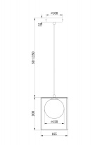 Купить Подвесной светильник Freya FR5113PL-01G