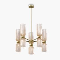 Фото Люстра на штанге Maytoni MOD302PL-10CG