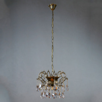 Фото Подвесная люстра AMBIENTE by BRIZZI 8888/3 CL PB Tear Drop