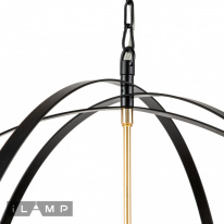 Цена на Подвесная люстра iLamp 9977-800 GL+BK