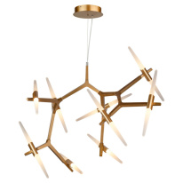 Фото Подвесная люстра AM Group AM68H3103/18W Gold