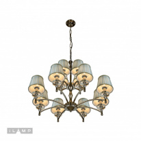 Подвесная люстра iLamp 82336/8+4 CR в интернет магазине Гет Лайт