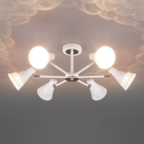 Купить Люстра на штанге Eurosvet 70100/6 белый