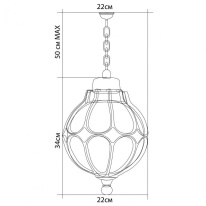 Подвесной уличный светильник Feron 11370 в интернет магазине Гет Лайт