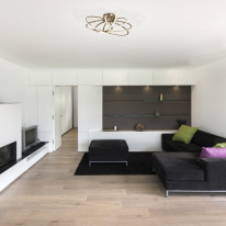 Купить с доставкой по Москве и России Накладная люстра Eurosvet 90100/5 сатин-никель