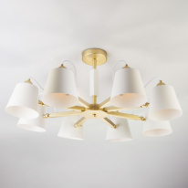 Фото Люстра на штанге Eurosvet 70083/8 золото