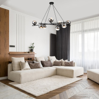 Купить Подвесная люстра Escada 1119/8S Black