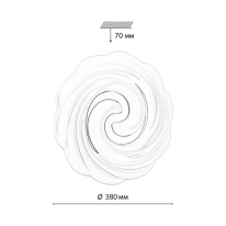Цена на Накладной светильник Sonex 7675/DL