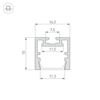 Купить Профиль Arlight 035020