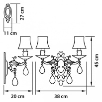 Цена на Бра Lightstar 701621