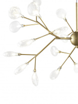 Подвесная люстра Natali Kovaltseva GRACE 75125/27С GOLD SATIN в интернет магазине Гет Лайт