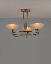 Люстра на штанге Moderli V1200-3C Фото Люстра на штанге Moderli V1200-3C
