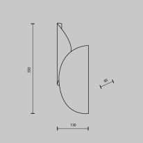 Купить с доставкой по Москве и России Бра Maytoni MOD225WL-02B1
