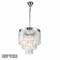 Купить с доставкой по Москве и России Каскадная люстра iLamp 7383/6P NIC