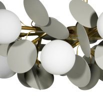 Люстра на штанге LOFT IT 10008/12 Grey в интернет магазине Гет Лайт