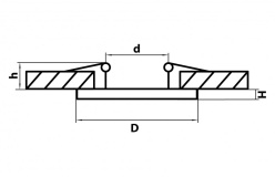 Купить Встраиваемый светильник Lightstar 220122