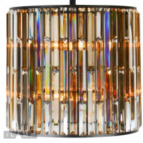 Купить Подвесная люстра iLamp 10390-5+5P BK