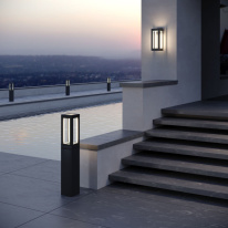 Цена на Садово-парковый светильник Elektrostandard 1529 TECHNO LED чёрный