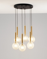 Подвесная люстра Moderli V2031-1P Фото Подвесная люстра Moderli V2031-1P