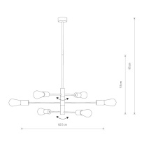 Купить Люстра на штанге Nowodvorski 7937