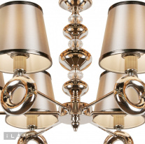 Цена на Подвесная люстра iLamp P2401-6 Nickel