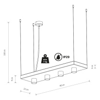 Купить с доставкой по Москве и России Подвесной светильник Nowodvorski 9381